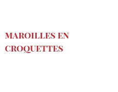 الوصفة Maroilles en croquettes