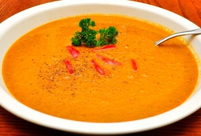 レシピ Cantal en soupe à l'ail