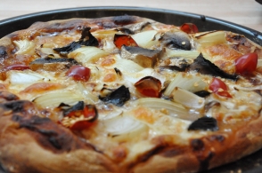 Recette Pizza calabraise au Provolone