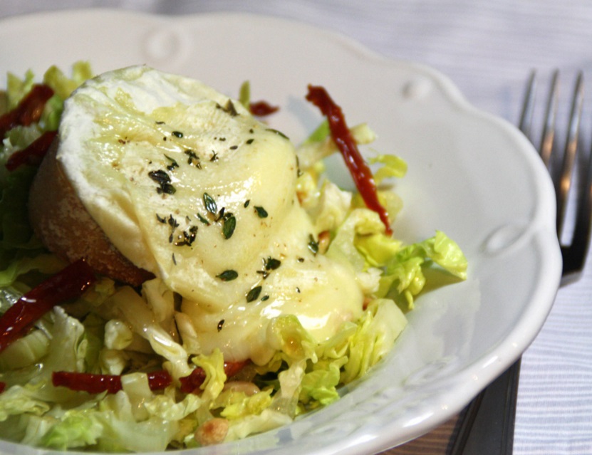 Rocamadour en salade fraicheur