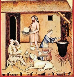 From the very beginning Cheese in the Middle Ages
