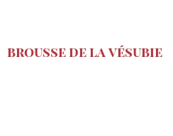 Fromaggi del mondo - Brousse de la Vésubie