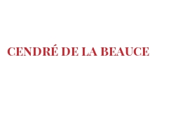 Fromages du monde - Cendré de la Beauce