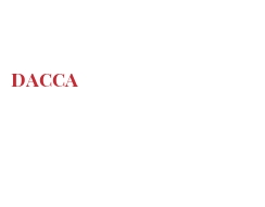 Cheeses of the world - Dacca