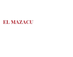 Fromages du monde - El mazacu