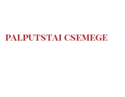 Fromages du monde - Palputstai csemege