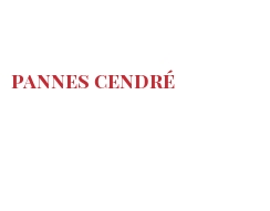Fromages du monde - Pannes cendré
