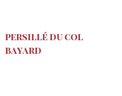 Fromages du monde - Persillé du col Bayard