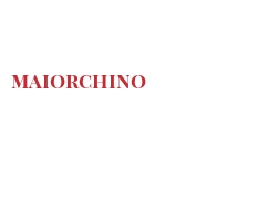 Cheeses of the world - Maiorchino
