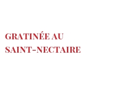 الوصفة Gratinée au saint-nectaire