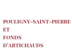 菜谱 Pouligny-Saint-Pierre et fonds d'artichauds