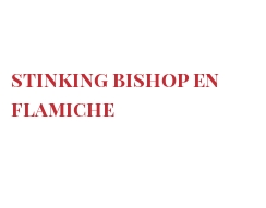 الوصفة Stinking Bishop en flamiche