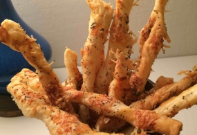 Recette Allumettes au cumin et au Parmigiano Reggiano