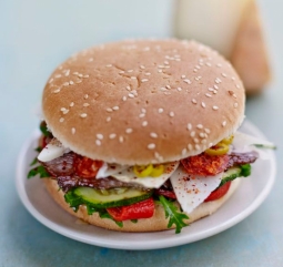 Rezept Fourme d'Ambert façon Burger