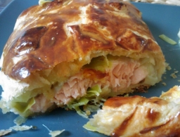 レシピ Chausson de saumon à l'Epoisses