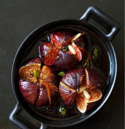 Рецепты Figues rôties au Gorgonzola