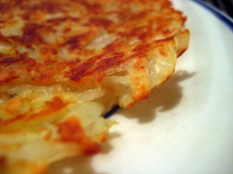 Recipe Bethmale et galettes de pommes de terre 