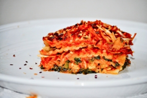 菜谱 Valencay et épinards en lasagnes