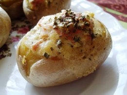 Receita pont l’évêque façon pommes de terres farcies 