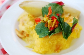 Ricetta  Polenta cunsa