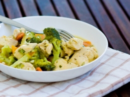 Rezept Poulet sauté au Comté