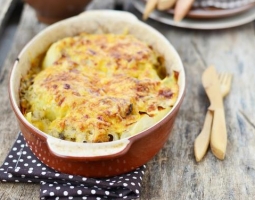 Ricetta   GRATIN D’OIGNONS DOUX AU LANGRES