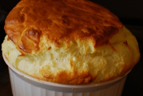 Receita Soufflé au Cheddar, mode Kentucky