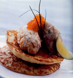 菜谱 Tartare de poisson fumé et brousse