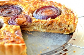 Receita Etivaz et oignons en tarte