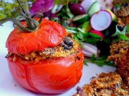 Recipe Tomates farcies au Mizithra