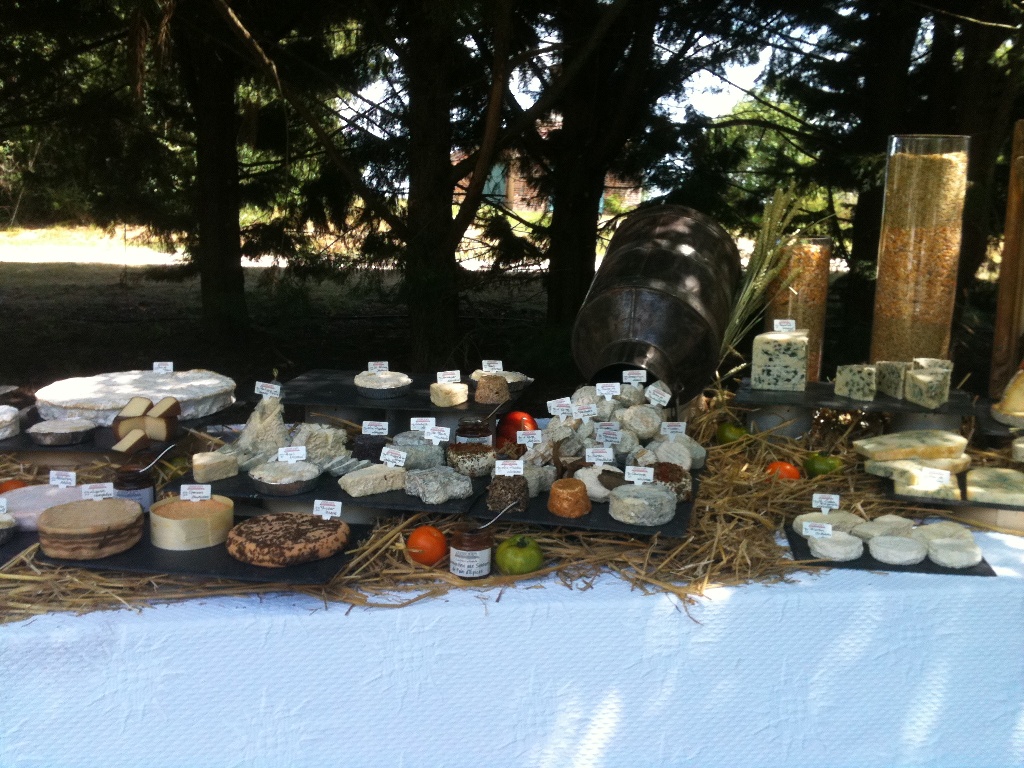 Le plateau fromage pour un mariage