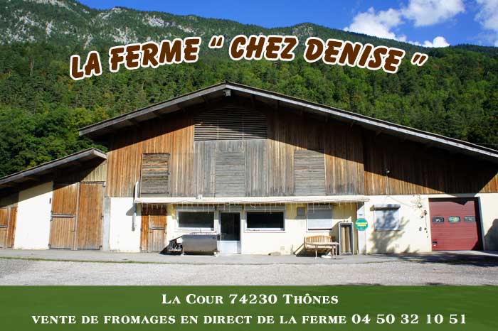 La vente directe de fromage