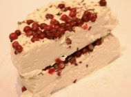 Photo Tome de chèvre au poivre de la fromagerie de Banon