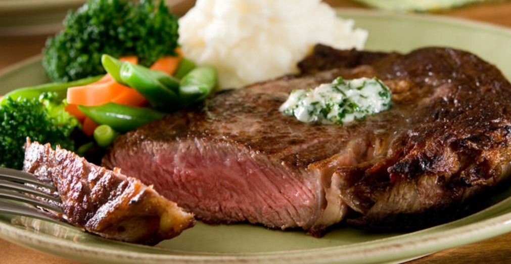 Côte de boeuf napé au Soumaintrain
