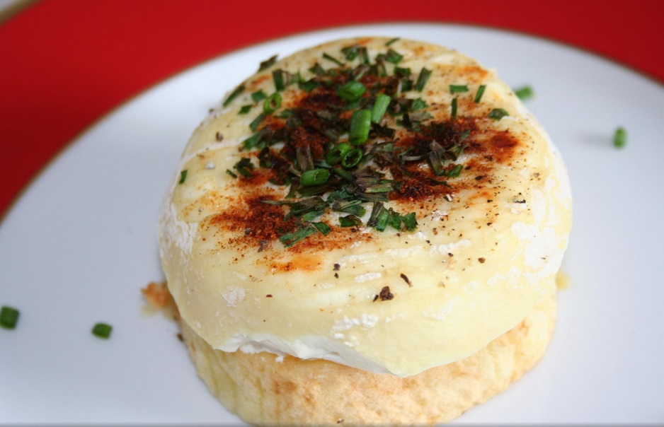 Valençay et pommes en mille-feuilles