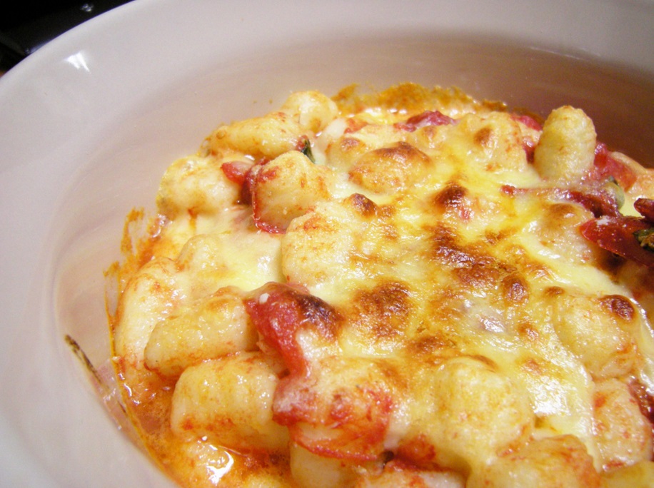 Cabiette de Rochemolles aux orties-petits gnocchis à la Tomme