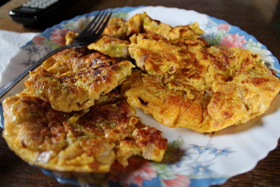 Omelette gratinée au Parmesan Reggiano