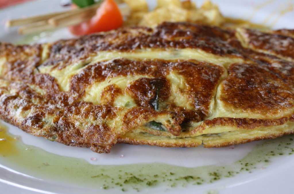 Omelette bernoise à l'Emmental