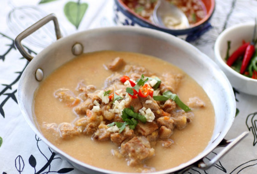 Soupe de tripes à la milanaise au Parmesan