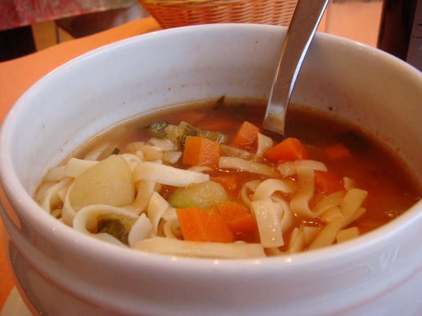 Soupe à l'oignon portugaise au fromage Ilha St Jorge