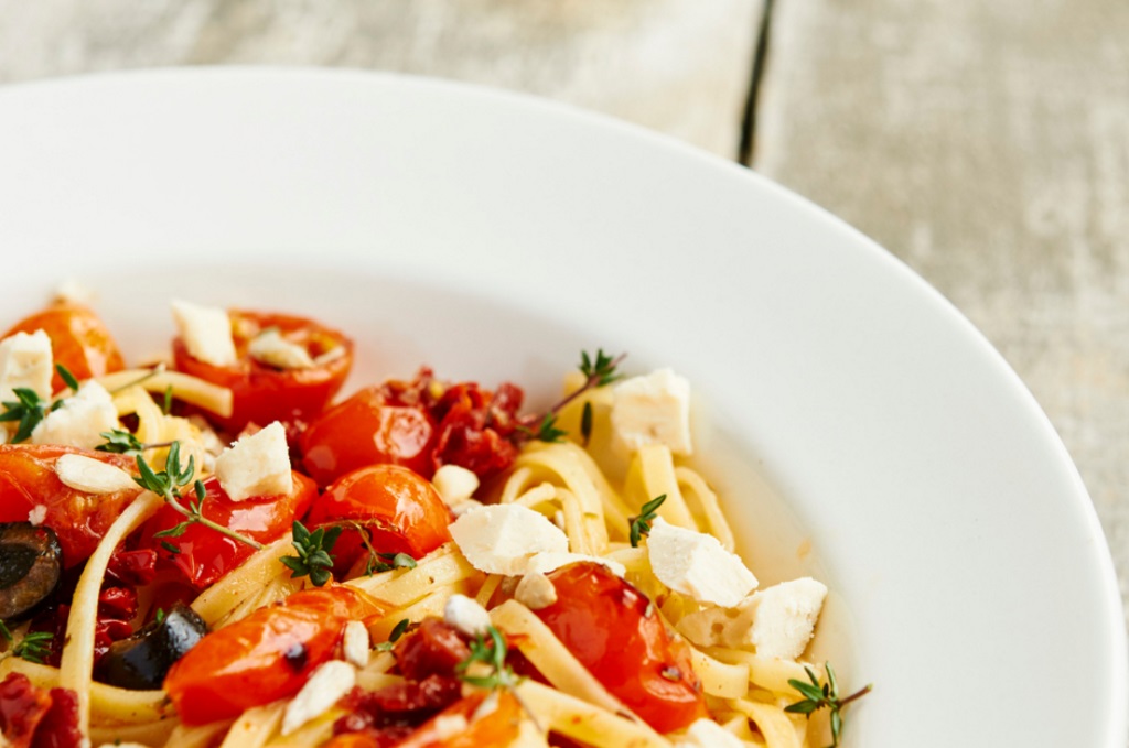 Tagliatelles à la romaine au Parmigiano Reggiano