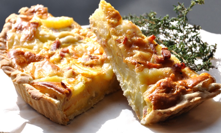 St Nectaire et tomates en tartelettes